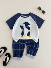 Penguin Half Sleeve Kids Suit