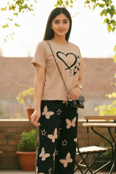 Heart & Butterfly PJs SET