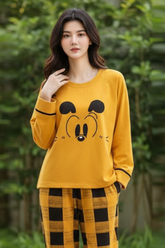 Yellow Mickey Mouse PJs SET