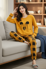 Yellow Mickey Mouse PJs SET
