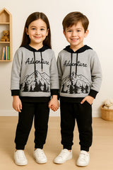 Adventure Printed Kids Winter Suit