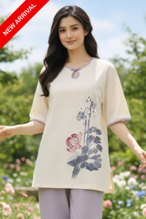 Purple Ivory PJs Set