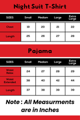 Blue with White Heart Printed Fleece Co-ords Set