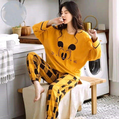 Yellow Mickey Mouse PJs SET