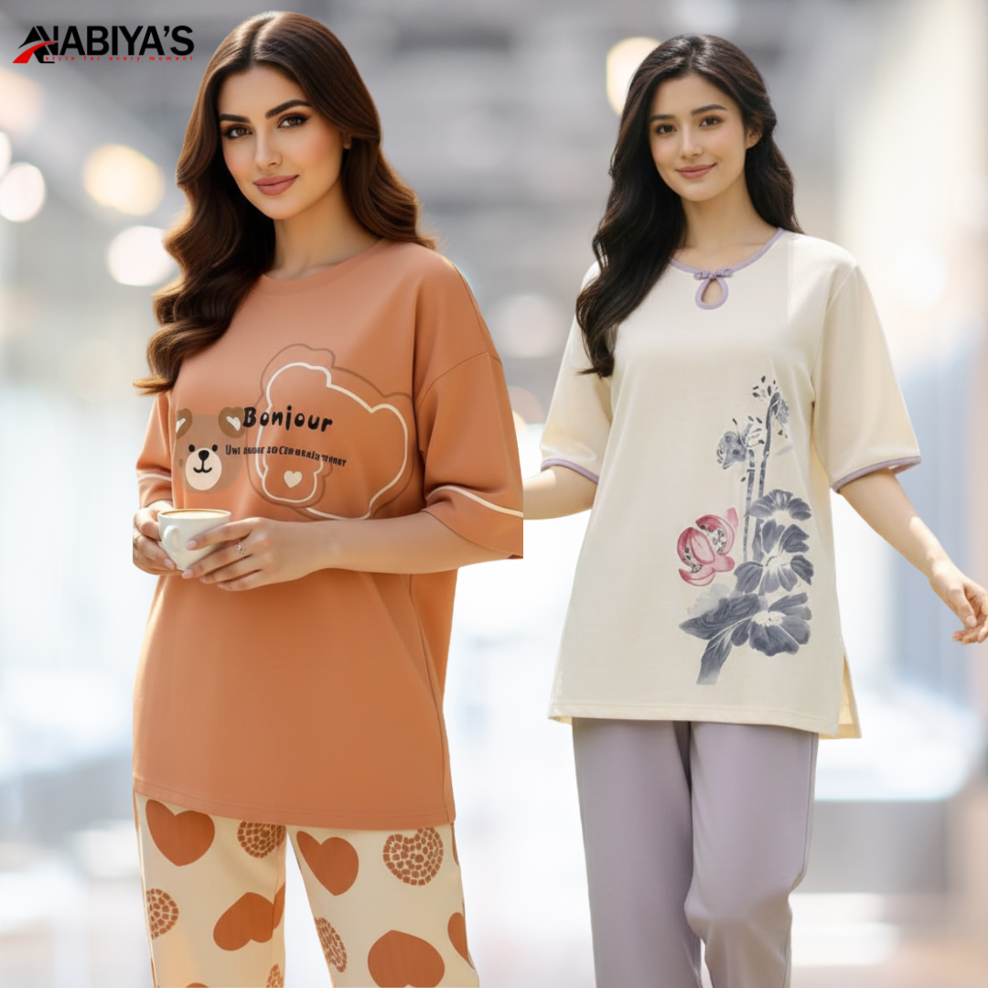 Purple lvory & Pech Dream Pjs (Copy)