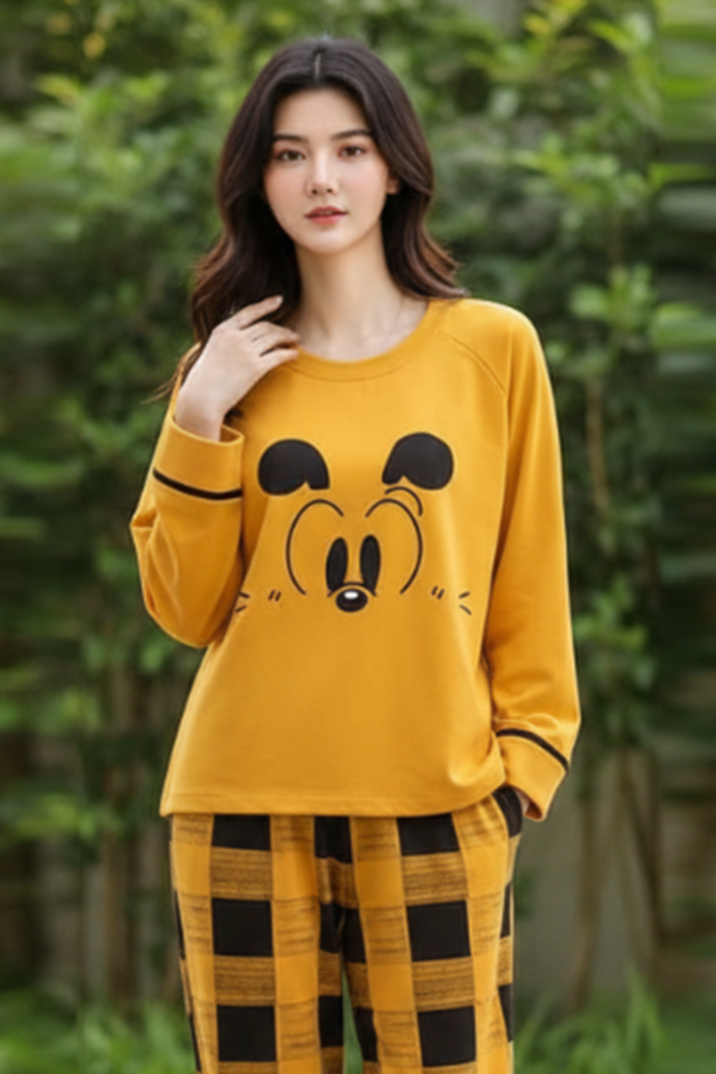 Yellow Mickey Mouse PJs SET