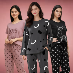Love Sleep Pink / Love Sleep Black / Charcole Petrun